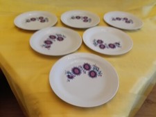 6x Porzellan - Teller - CP