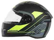 Motorradhelm Marushin RS3  matt-grau-neongelb Gr. XS