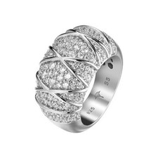 Joop Damen Ring Silber Rosé
