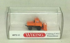 Wiking N  0972 03 Unimog u 411 Winterdienst [ in OVP