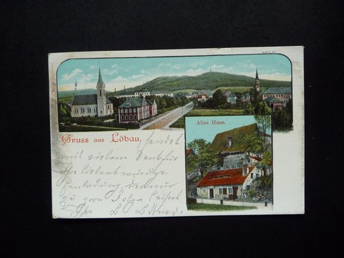 Gruss aus löbau ldkr - löbau,