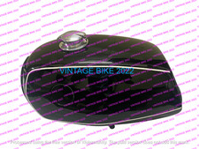 BMW R45 R65 1981 SCHWARZ LACKIERTER STAHL BENZIN TANK + ADAPTERDECKEL / PASSE...