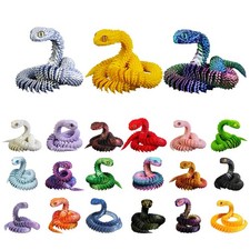 3D-gedruckte Tiere Schlange