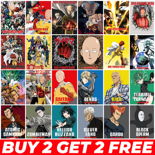 One punch man - punch, anime