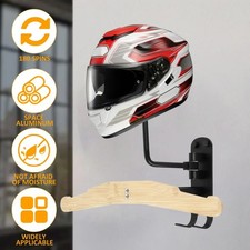 Motorrad Helmhalter Wand, Helm