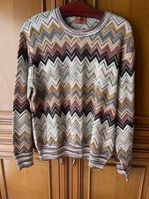 Missoni Pullover Herren Strickpullover made in italy Gr. 52 neuwertig