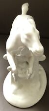 Porzellan Figur springendes Pferd gemarkt 18182 ca. 20cm hoch