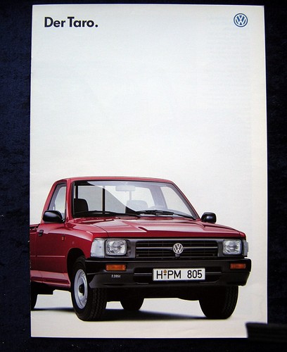 Taro prospekt 8 1995 - vw, 8.1995