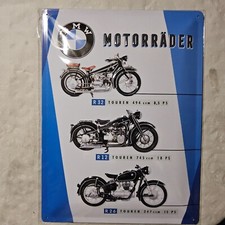 BLECHSCHILD BMW Motorräder