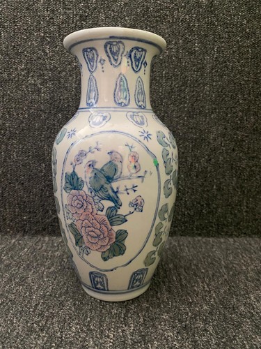 Vintage alte antike blau