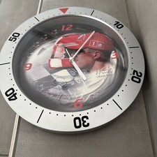 Michael Schuhmacher Wanduhr