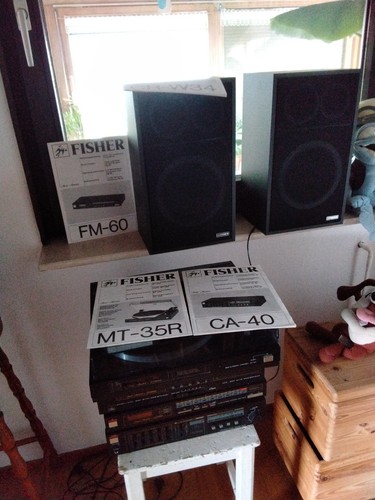 Fisher vintage stereoanlage - vintage,