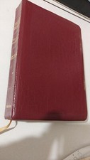 'New Scofield' 1984 NIV Genuine Leather Red Letter Edition Indexed Bible+Concord
