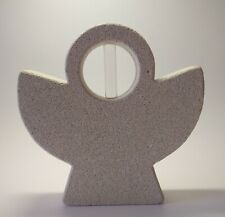 Engel Solitär Vase aus Porenbeton - Kunsthandwerk Unikat