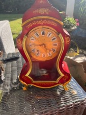 Orig. Türler Bern Zürich Zenith Neuenburger Pendule Kamin Tisch Uhr Rokoko