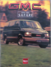 1996 GMC Safari Kanada Prospekt Brochure, 24 Seiten