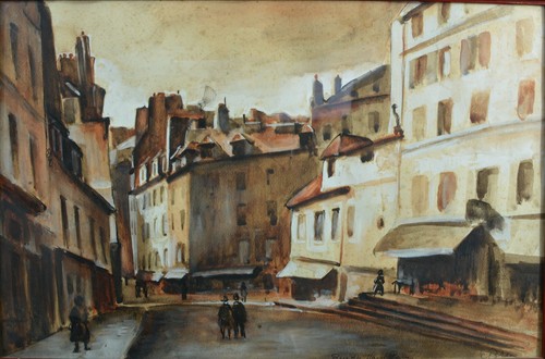 Schönes gemälde antik rue - antik, de