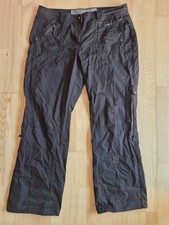 Cargo Krempel-Hose Damen von Cecil, Style: Jessy, schwarz, Gr. 36