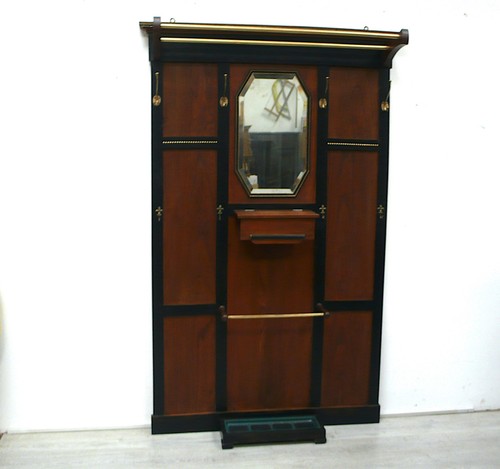 Jugendstil garderobe mit - garderobe,