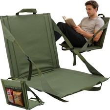 Bodenstuhl mit Rückenlehne