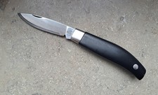 Vintage ZWILLING J.A. HENCKELS Folding Pocket Knife Germany INOX, Ebony Handle