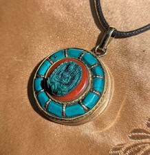 Tibetisches AMULETT GAU Ghau