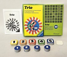 TRIO Kombinationsspiel Ravensburger 1974 Vollständig TOP ZUSTAND a38