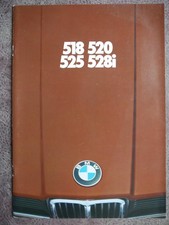 Prospekt BMW E12 5er 518 520