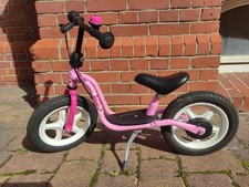 Pinkes Puky Laufrad LR 1L BR mit Ständer und Bremse