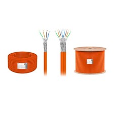 ProfiPatch Netzwerkkabel Verlegekabel Cat.7 S/FTP (PIMF) 1000 Mhz AWG23 Eca Simp