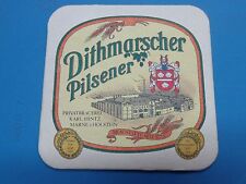 Bier Untersetzer: Privatbrauerei Karl Hintz Dithmarscher Pilsener, Germany Est