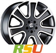 RH Alurad NAJ Schwarz voll