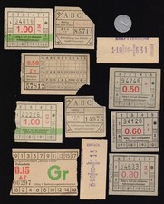 11 DDR-Fahrscheine für Bus