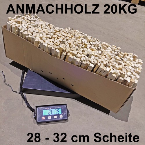 Anmachholz 20kg fichte mit - 20kg,