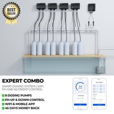 Growee Expert Combo – Smart 8 Parts Dosing System for Hydroponics