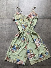 SINGLE Los Angeles Jumpsuit Grün Blumen Gr S/36, NP 189€