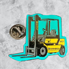 Sammler Pin - AUTO/KFZ - Nutzfahrzeuge - STEINBOCK "Gabelstapler" RH25