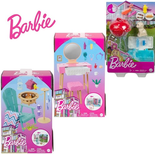 Barbie möbel set - barbie, zubehör