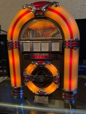 SPIRIT - SEHR SCHÖNE VINTAGE JUKE BOX, RADIO, KASSETTE - HÖHE 40 CM