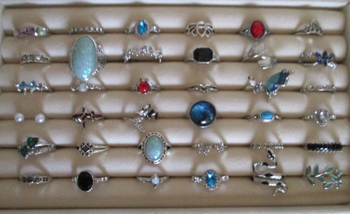 Konvolut modeschmuck ringe - konvolut,