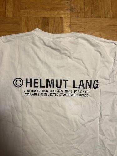 Helmut lang taxi shirt - helmut, t-shirt