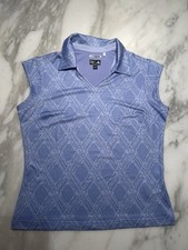 Adidas Damen T-shirt/Polo-shirt Climacool, Ärmellos, Gr. M, Blau. So gut wie NEU