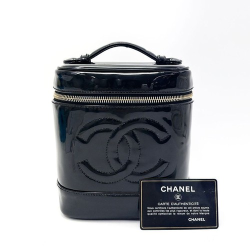 Chanel vanity bag canvas lack - vanity,