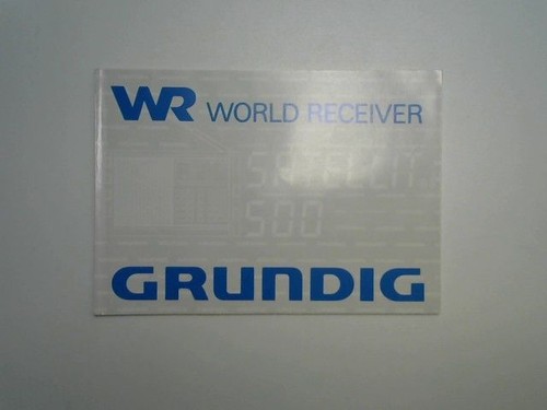 Grundig satellit 500 - 500, world