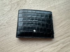 Montblanc Meisterstück Geldbörse Croco 6cc Neu & OVP