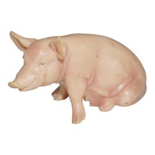 Schleich 13202 Sau sitzend Schwein 2003 Farm Life gebraucht