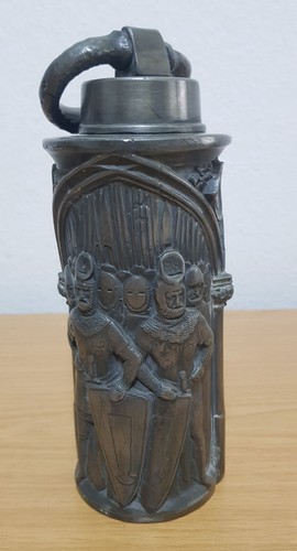 Antiker zinnflasche - antiker,