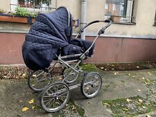 Kinderwagen, Hesba Condor-Coupe, Dunkelblau Travel Systeme Einsitzer, Hesba