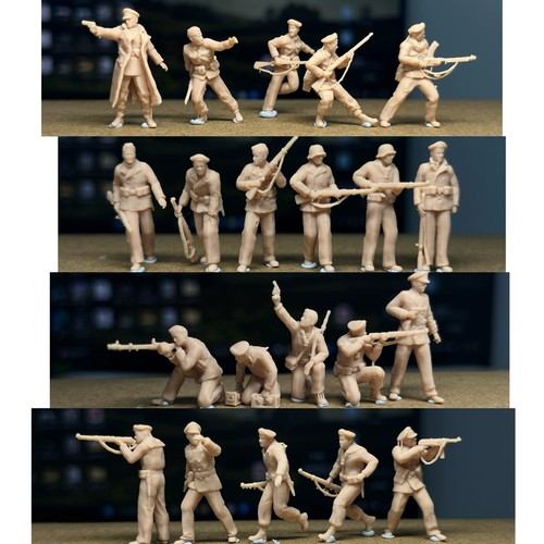 Unpainted war ii - 1/72, german