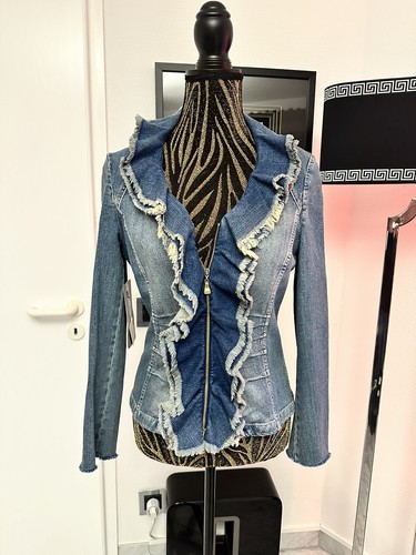 Escada jeansjacke mit - jeansjacke,